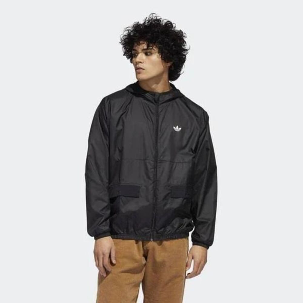 Adidas Originals Vintage Bomber Light Jacket Skateboarding Black Cal S